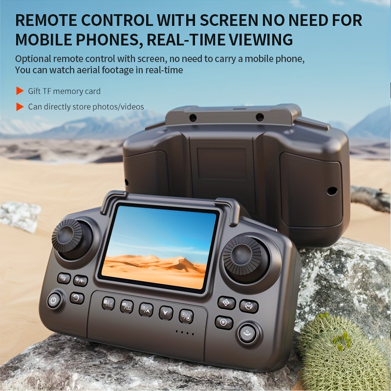 E99 PRO MAX Foldable Drone wit - Drone Controller Screen ulasan dan harga