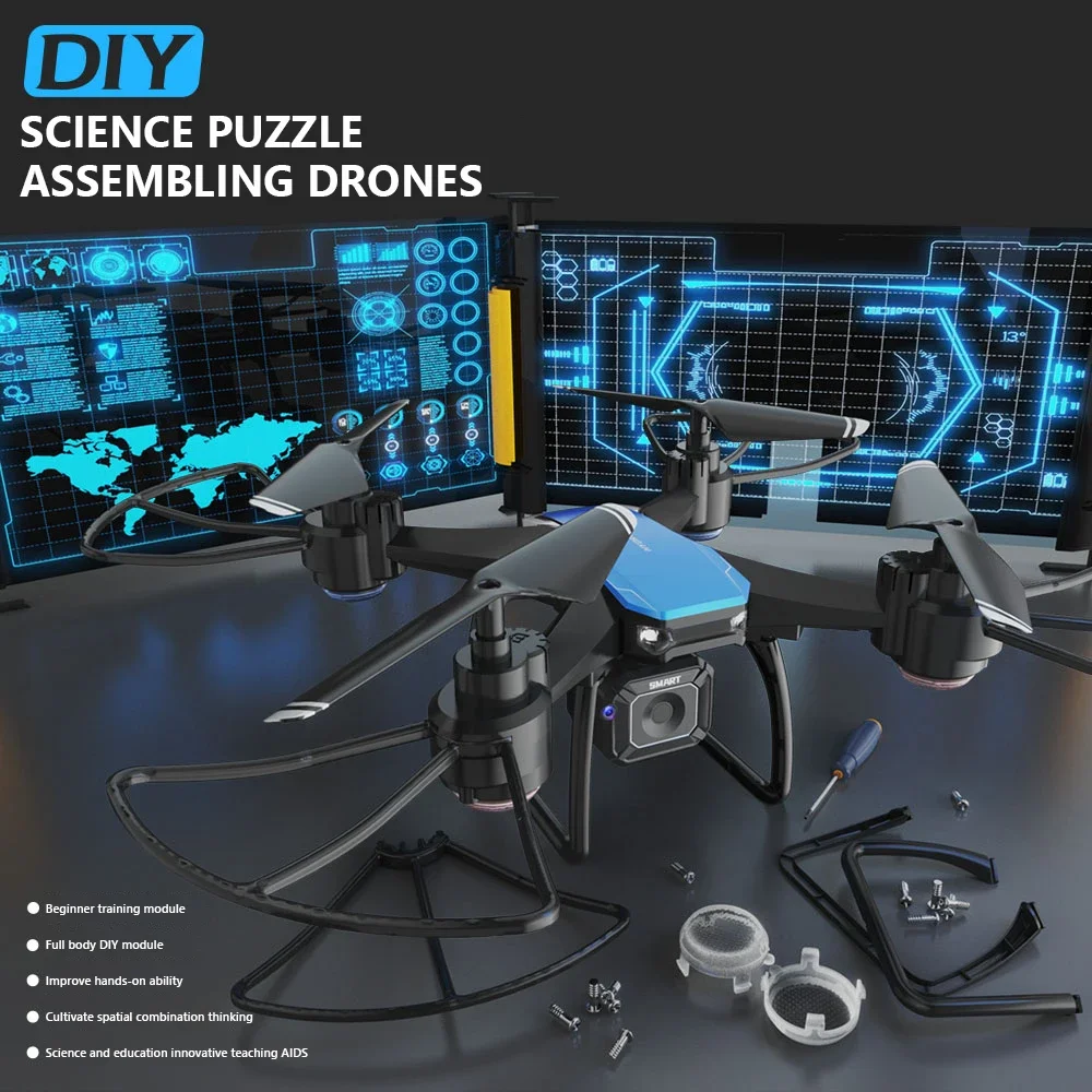 JJRC H108 DIY Teaching Assembl - Drone Controller Screen ulasan dan harga